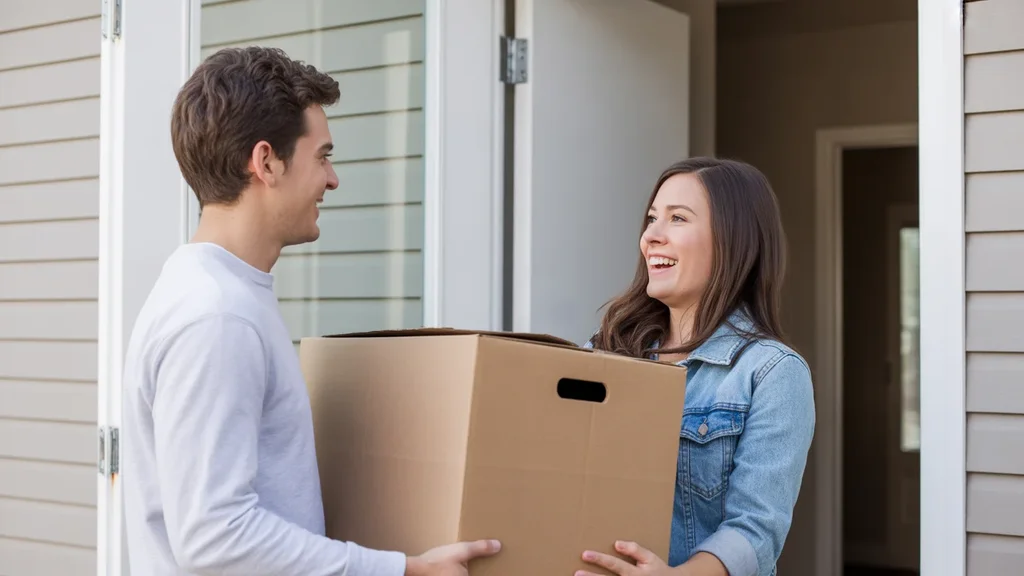 Couple moving into new apartment in Shively, KY