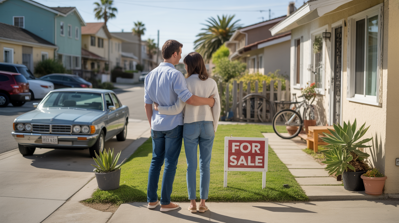 Couple considers buying first home in Costa Mesa neighborhood