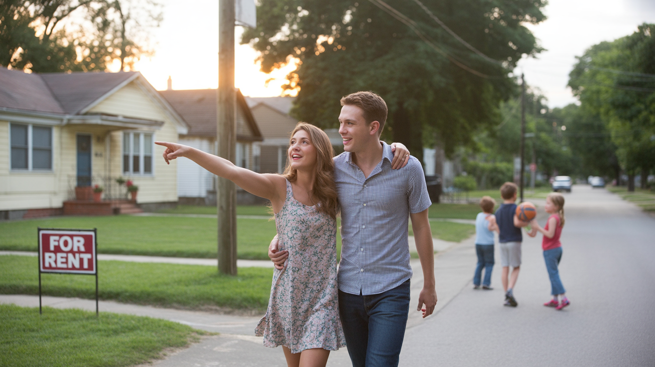 Couple considering renting a 1920s bungalow in Cicero, IL